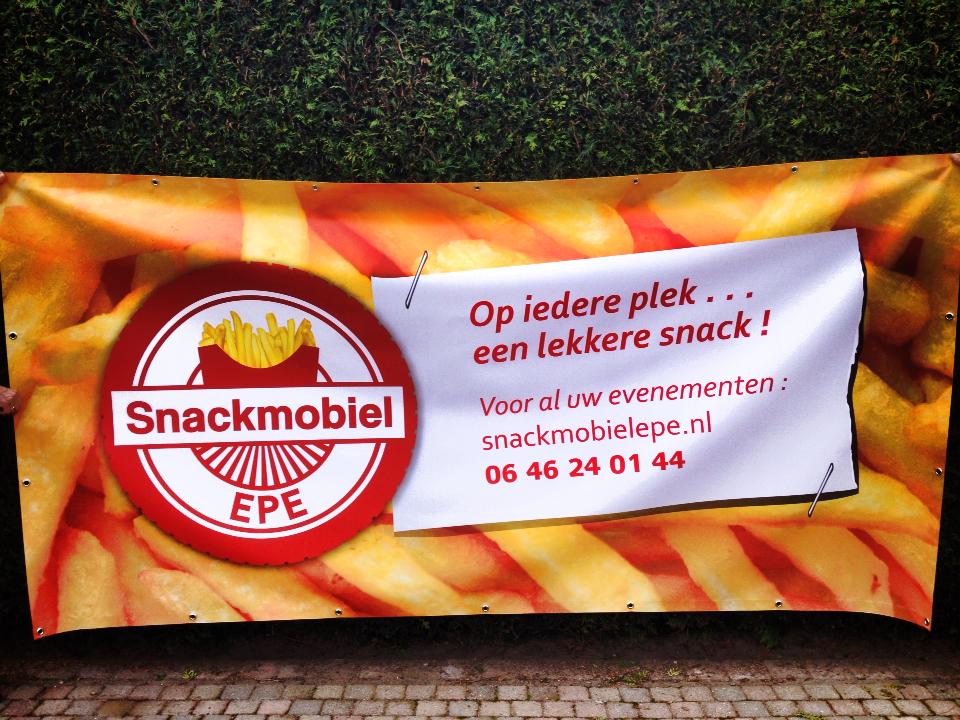 Snackmobile Epe Banner Design