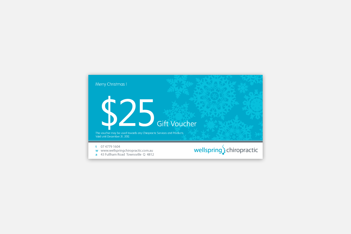 Wellspring Chiropractic Flyer Design